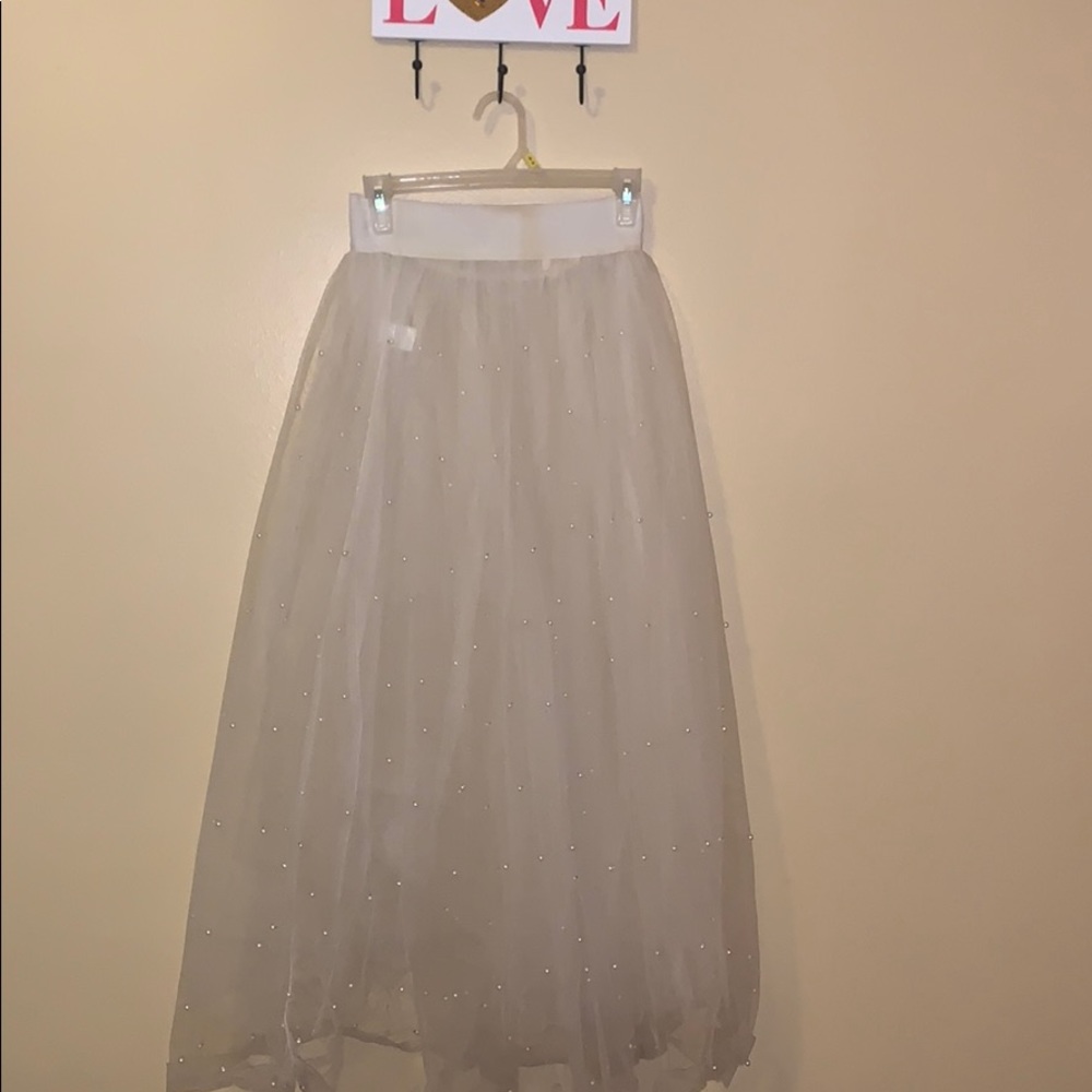 Long White Twill Too-too